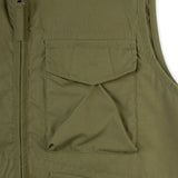Parachute Liner Gilet - Olive Recycled Poly Tech