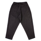 Pleated Track Pants - Grey Upcycled Anders Wool