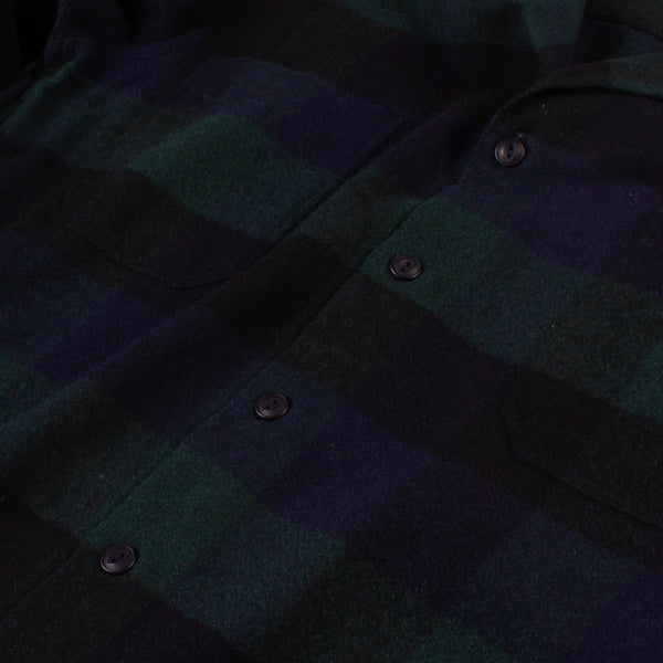 Work Shirt - Brushed Wool Black Watch