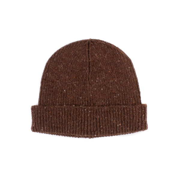 Watch Cap - Brown Tweed Knit