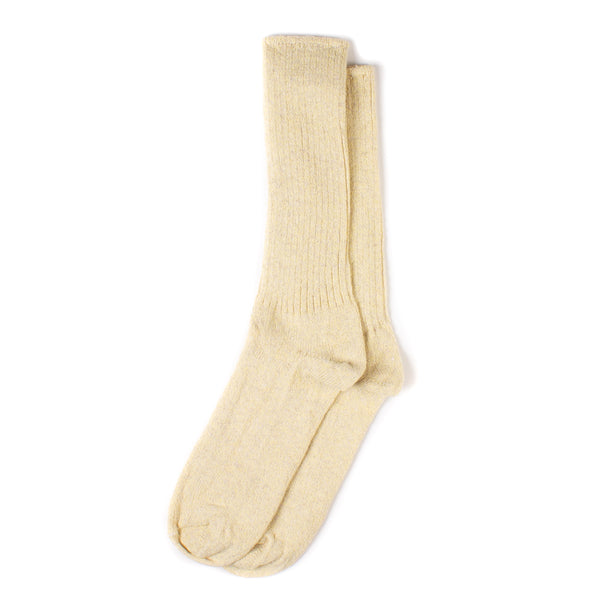 Camp Socks - Sunshine Yellow Melange