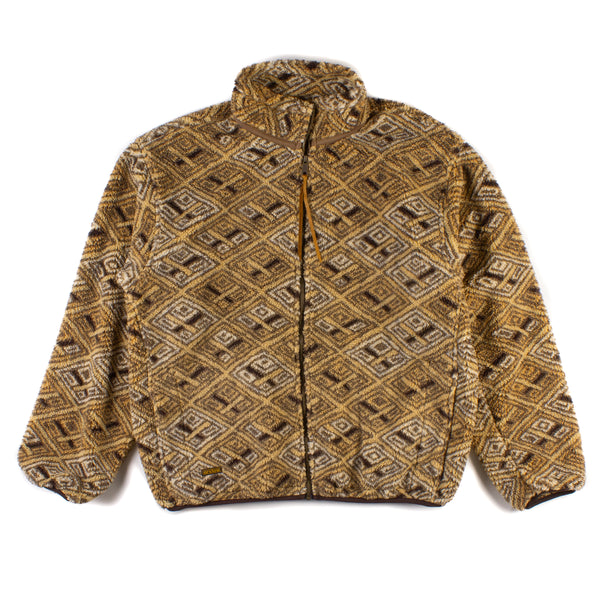 Boa Fleece Jacket - African Pattern