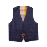 Hippie's Reversible Denim Vest - One Wash