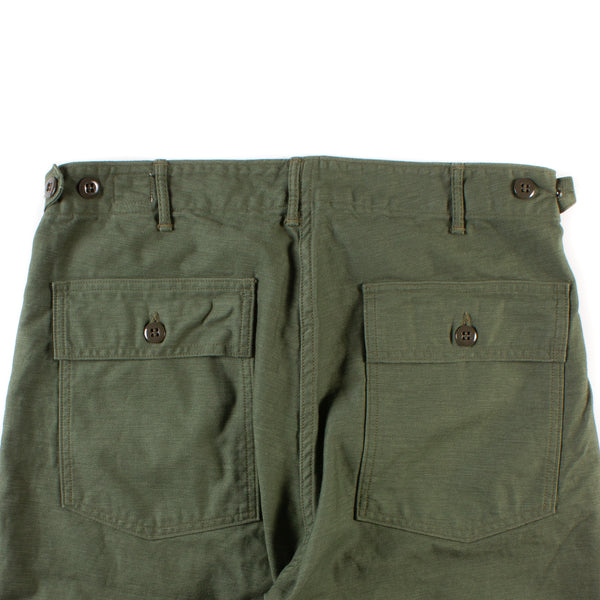 Slim Fit Fatigue Pants - Green