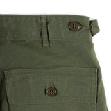 Slim Fit Fatigue Pants - Green