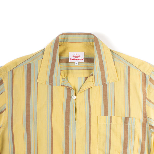 Topanga Pullover - Yellow Stripe