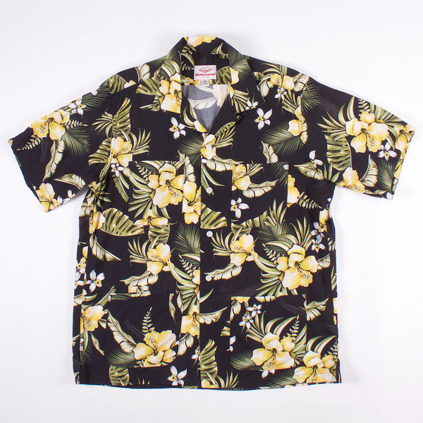 Five Pocket Island Shirt - Rayon Flower Print