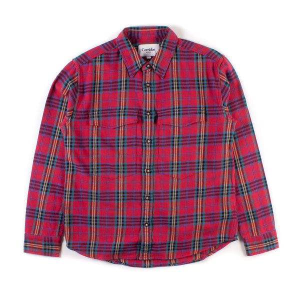 Flannel Plaid - Red