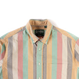 Long Sleeve Buttondown Shirt - Multi Oxford Wide Stripe