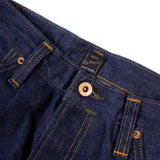 GD112 Slouchy Tapered Jean - Washed 14oz Selvedge Denim