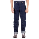 GD112 Slouchy Tapered Jean - Washed 14oz Selvedge Denim