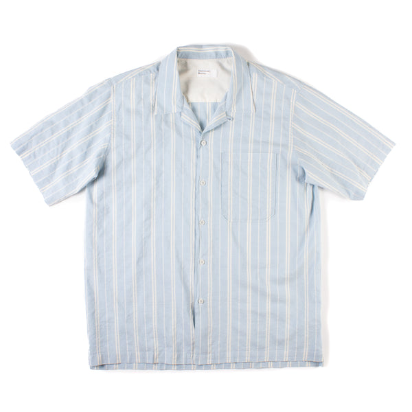 Camp Shirt - Blue Nisi Cotton