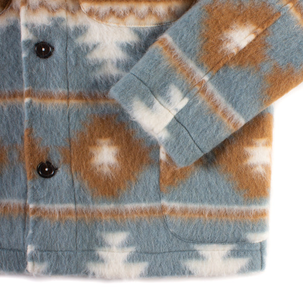 Lumber Jacket - Sand/Ecru Santa Fe Fleece